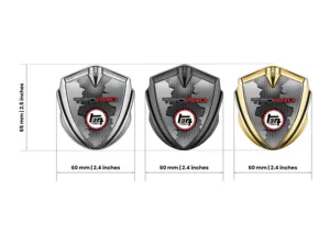 Toyota Voiture Logo Badges Pro Style Acier Inox Bord